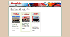 Desktop Screenshot of cinemalatino.com